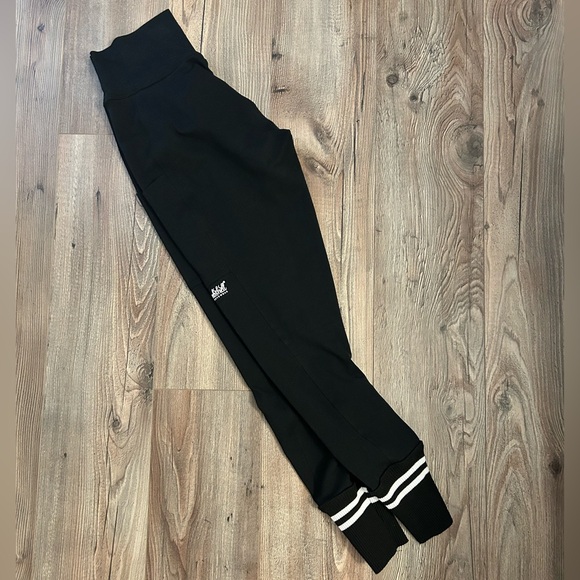 BombshellSportswear Black Ankle Sock Leggings - Picture 3 of 4